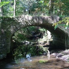 Kamenný most přes Klíšský potok jihovýchodně od Strážek