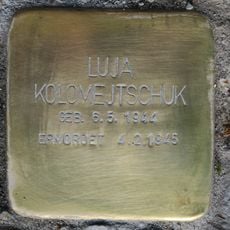 Stolperstein für Luja Kolomejtschuk