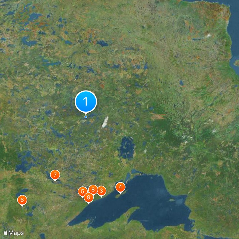 Northwestern Ontario Map