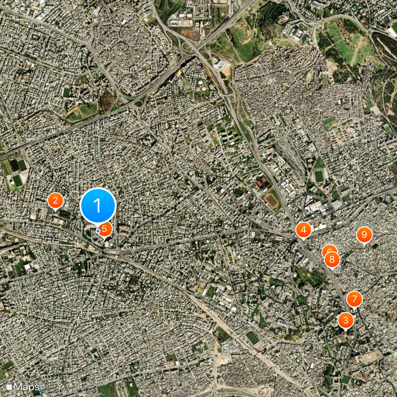 Bardo National Museum Map