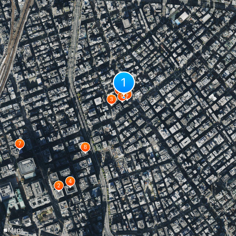 Tenma-chō Prison Map