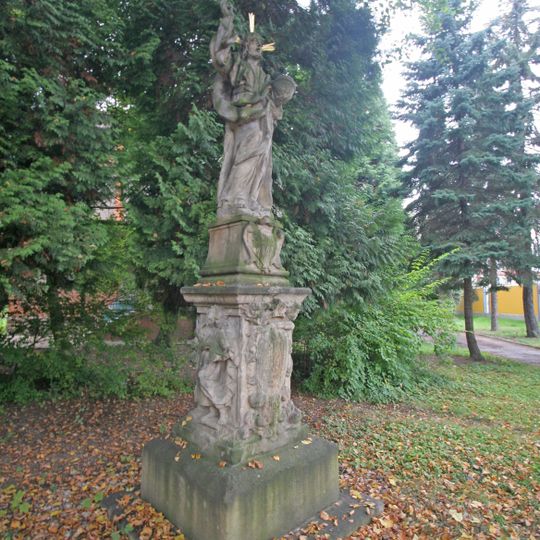 Statue of Salvator mundi in Nový Bydžov