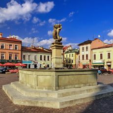 Urban layout of Skoczów town