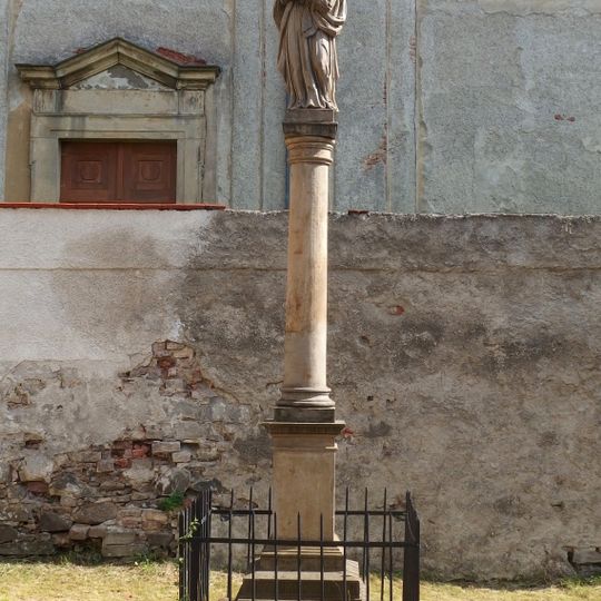 Sloup se sochou Bolestné Panny Marie