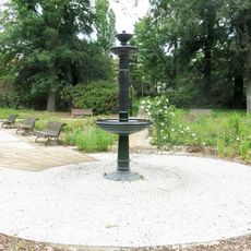 Kašna v Městském parku v Chomutově