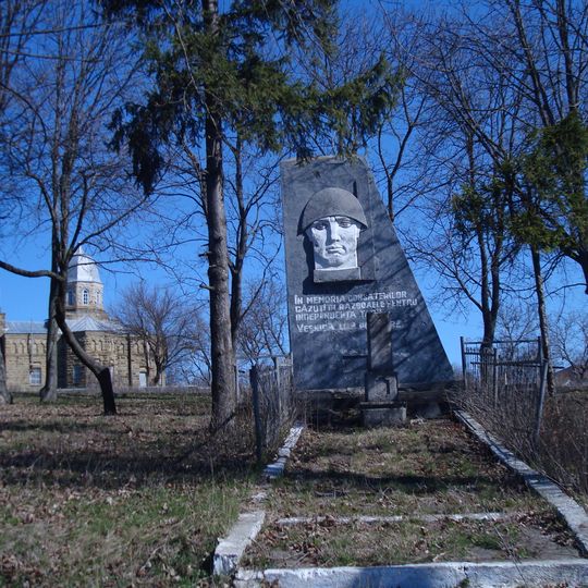 World War II memorial in Braicău, Dondușeni