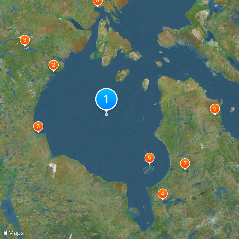 Hudson Bay Map