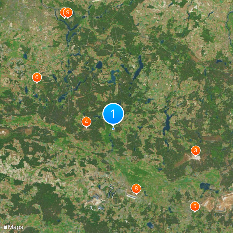 Dahme-Forêt-de-Spree Carte