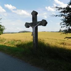 Kříž u hřbitova ve Střížkově