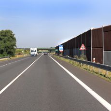 Most v MÚK Kolín-východ