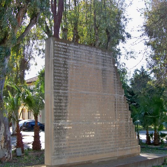 Monument to the Málaga Victims of the Nazi Extermination Camps