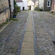 Cobble Stones On Roadway