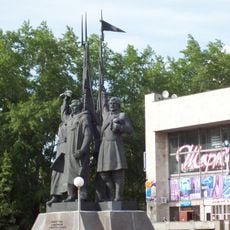 Monument to the defenders of the North in Arkhangelsk