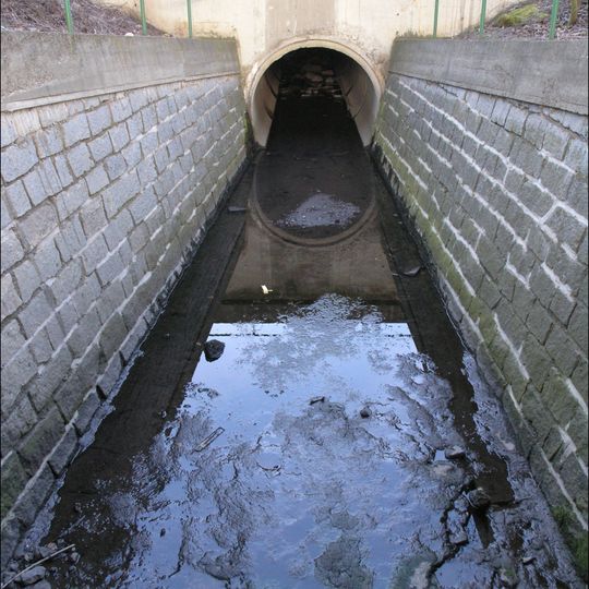 Most rampy Plzeňská - Kukulova přes Motolský potok