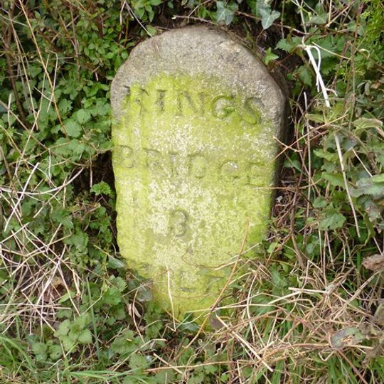 Milestone, Frogmore, W end to W of Y jct, opp wide pull in with bollards