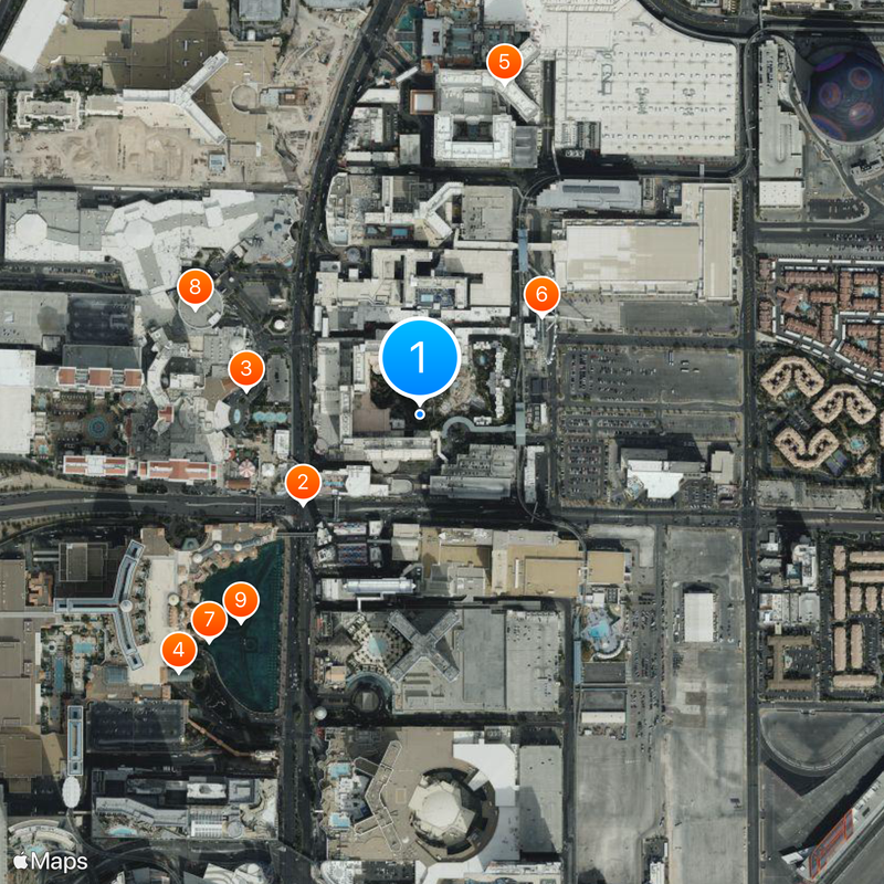 Flamingo Las Vegas Carte