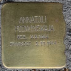Stolperstein für Annatoli Podwinskaja