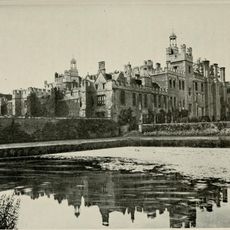 Retaining Wall, Steps And Urns Extending Approximately 80 Metres From South To East Front Of Drayton House
