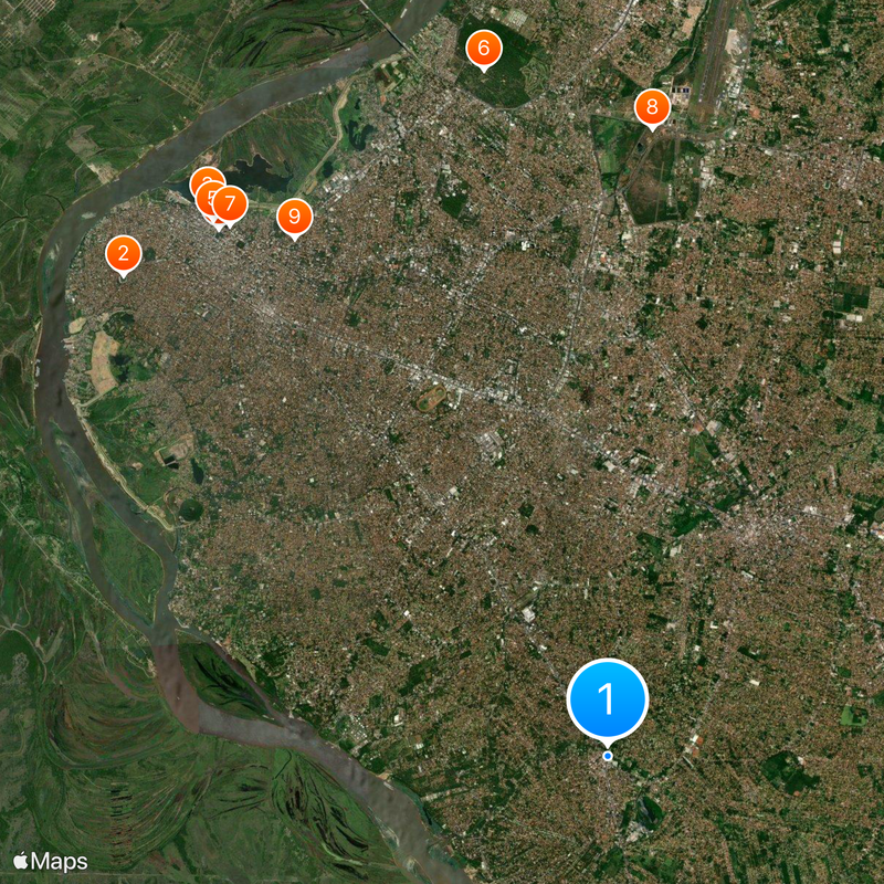 Ñemby Map