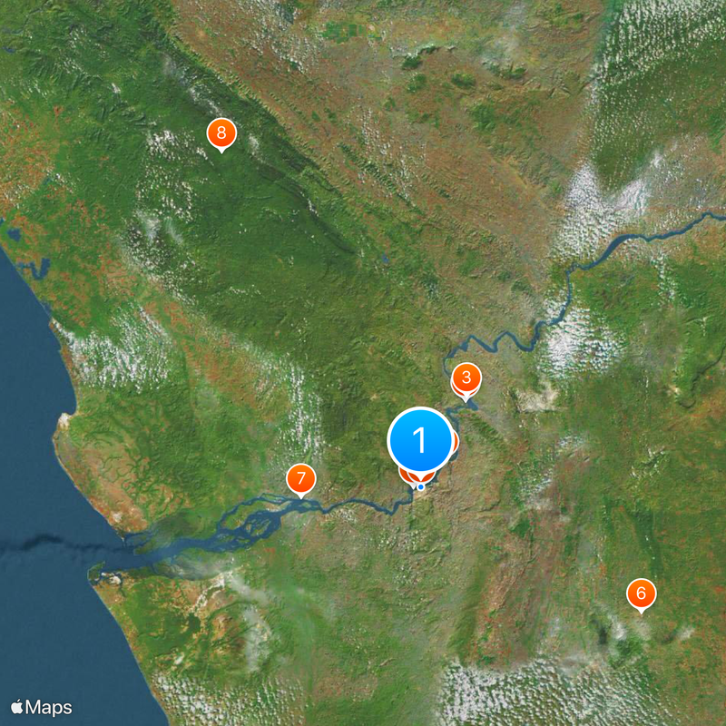 Matadi Map