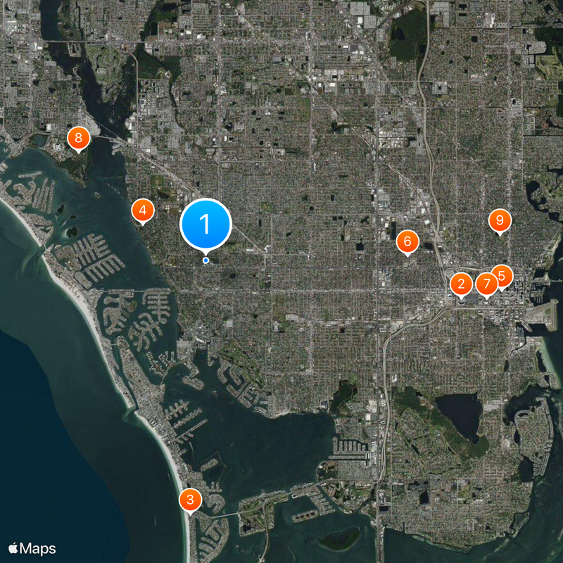 St. Petersburg College Map