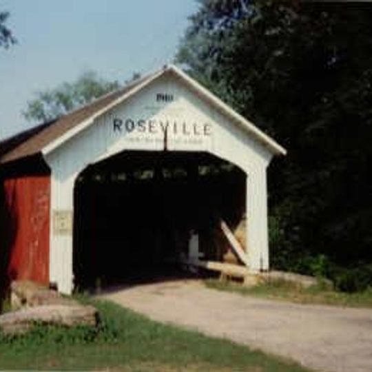 Roseville-Coxville Covered Bridge