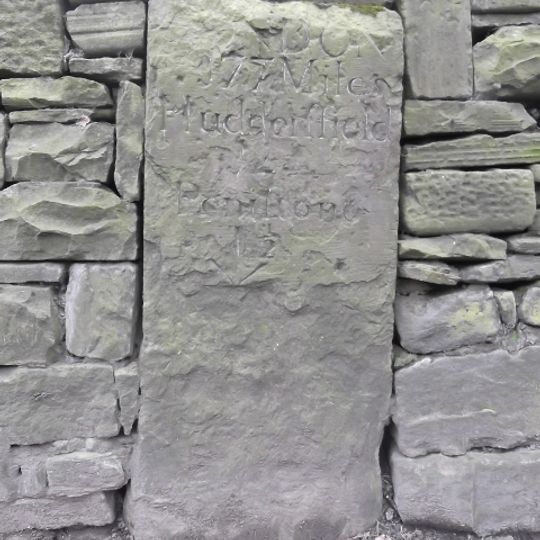 Milestone Built Into Wall And Adjacent To Netherfield Congregational Chapel At Se 242039