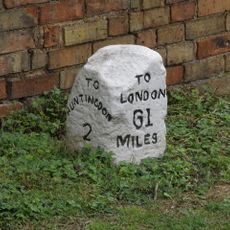 Milestone At Junction Of Green End And Ermine Street
