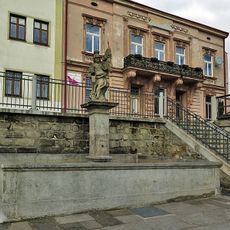 Kašna se sochou svatého Floriána