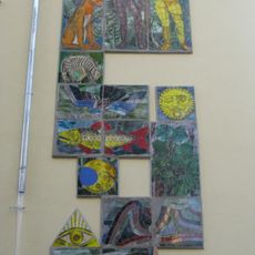 Mosaico, obra de arte