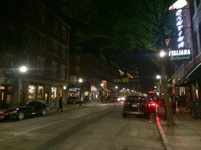 At night 0