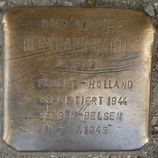 Stolperstein en memoria de Bernhard Kahn