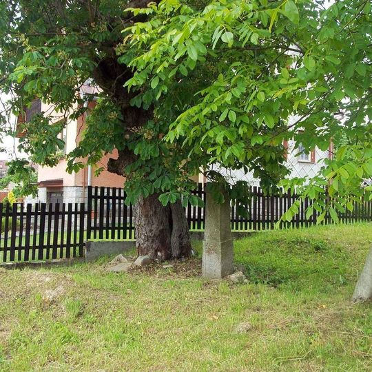 Kříž v Šitboři na návsi