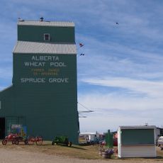 Alberta Wheat Pool (1958) Grain Elevator, Spruce Grove