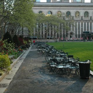 New York Public Library and Bryant Park