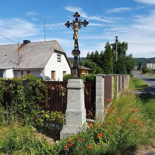 Kříž na jižním okraji Zalán