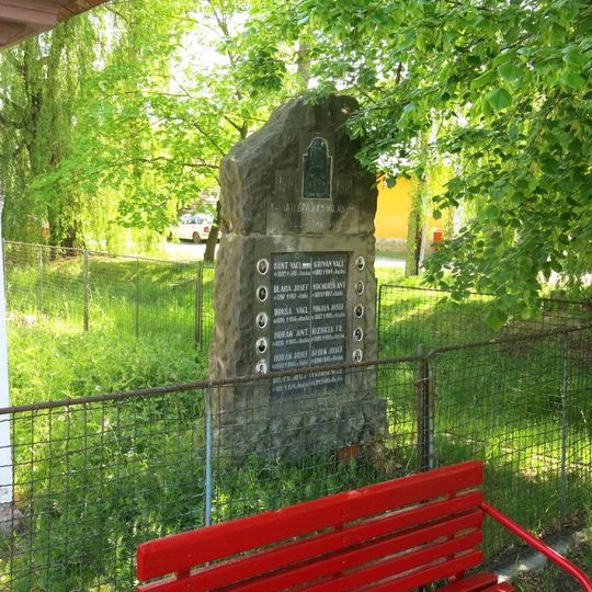 Pomník padlým v 1. světové válce ve Vrbce