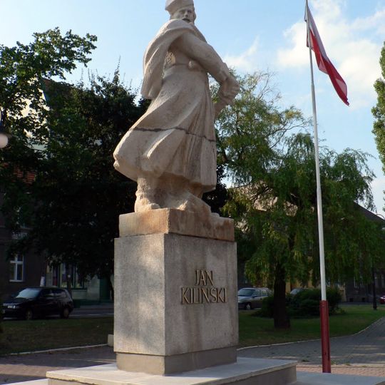 Jan Kiliński monument in Trzemeszno