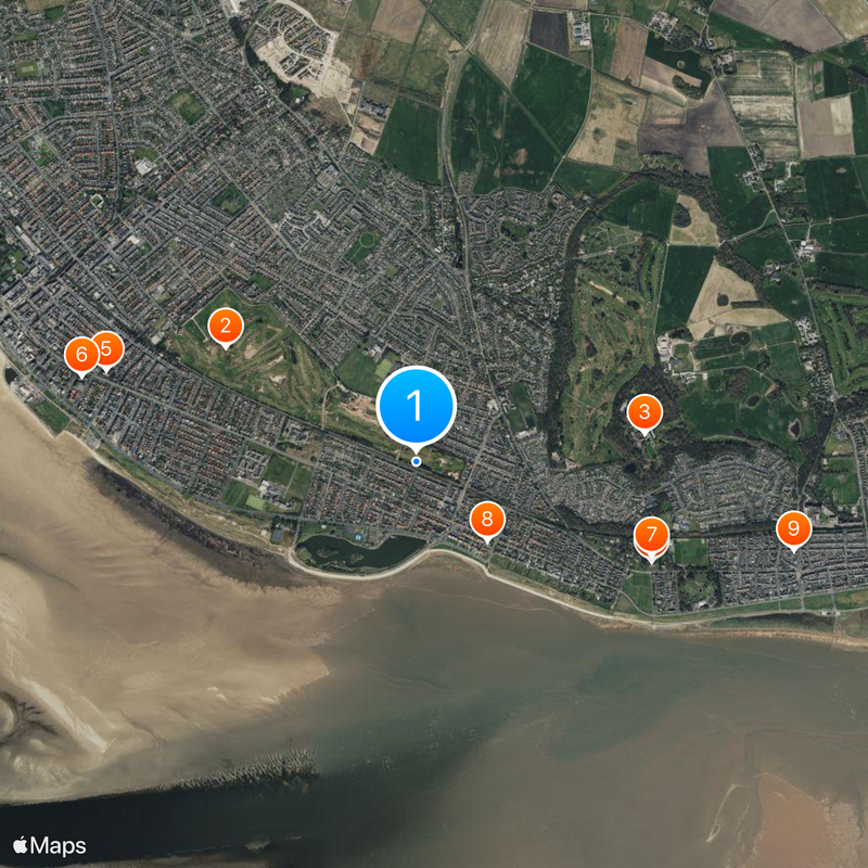 Lytham St Annes Map