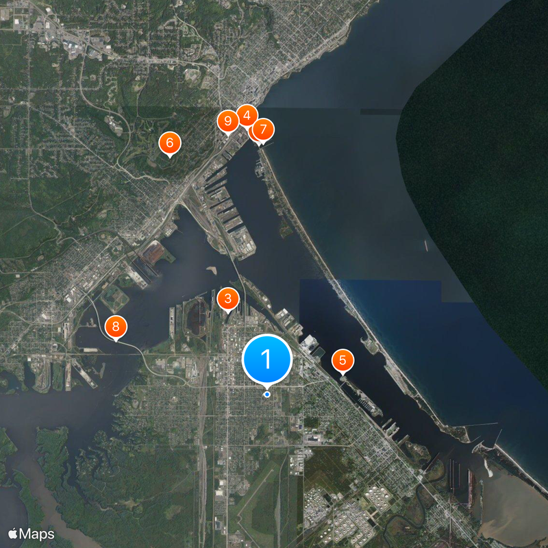 University of Wisconsin-Superior Map