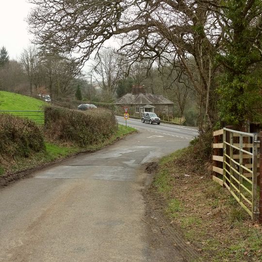 Lodge With Front Wall And Railings At The South West Entrance To Glynn House