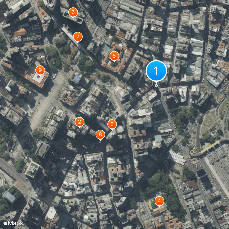 Rua 25 de Março Map
