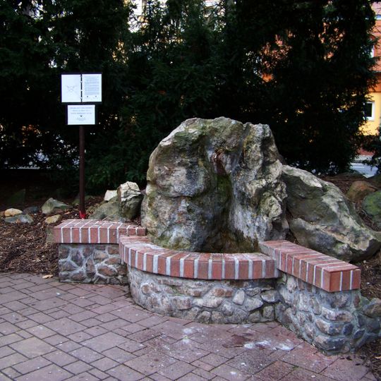 Pamětní kašna přírodních léčivých zdrojů v Šanově