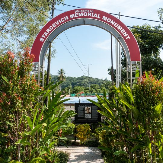 Starcevich memorial monument