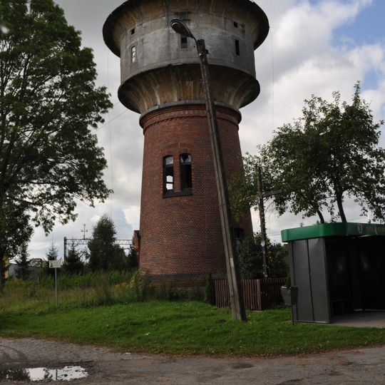 Water tower in Bogaczewo