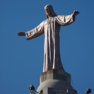 Escultura del Sagrat Cor del Tibidabo