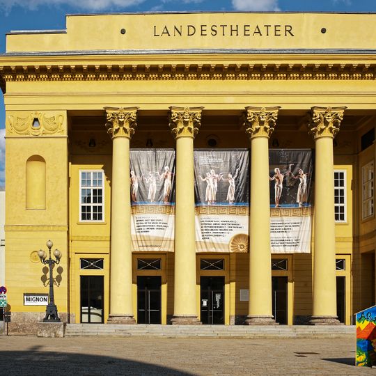 Grand building of the Tyrolean state theatre