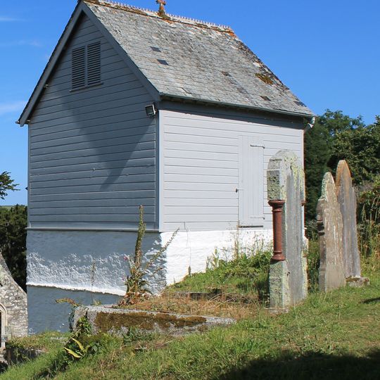 Tower At Approx 12M West Of Church Of Saint Mylor