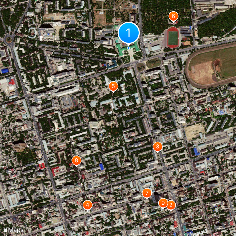 Don State Technical University Mapa