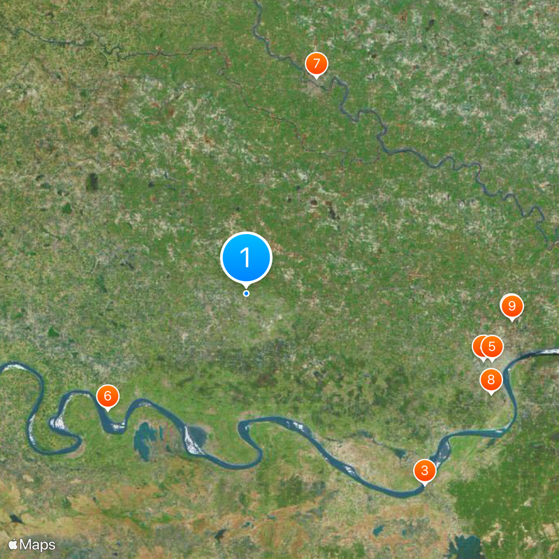 Bhadohi Map
